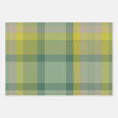 Basil & Sage Geschenkpapier-Set mit 3 flachen Böge Geschenkpapier Set (Vorderseite)