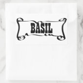 BASIL 'SPICE JAR' STICKER (Tasche)