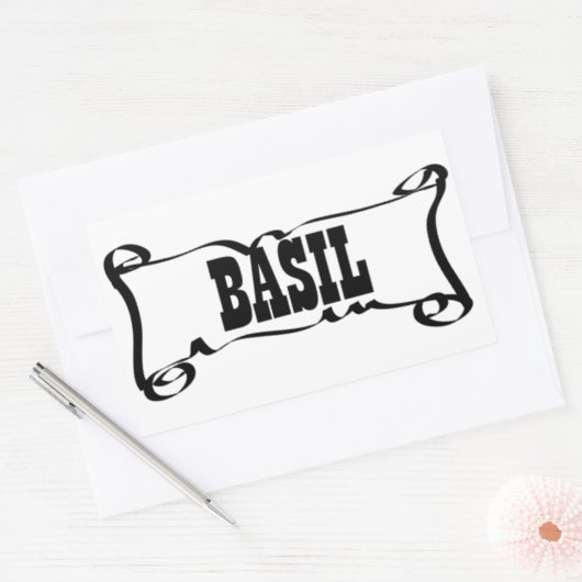 BASIL 'SPICE JAR' STICKER (Umschlag)