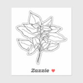 Basil Sticker (Blatt)