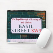 Basil Street - Kensington & Chelsea Mousepad (Mit Mouse)
