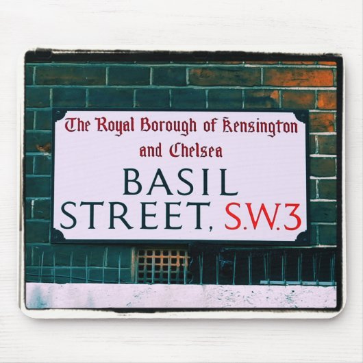 Basil Street - Kensington & Chelsea Mousepad (Vorne)