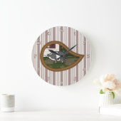 Basil the Pig Clock Große Wanduhr (Zuhause)