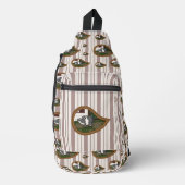 Basil the Pig Crossbody Bag (Vorderseite)