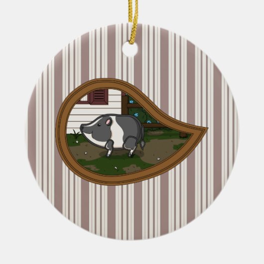 Basil the Pig Ornament (Vorne)