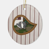 Basil the Pig Ornament (Links)