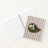 Basil the Pig Spiral Notebook Notizbuch (Innenseite)