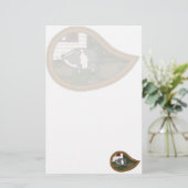 Basil the Pig Stationery Briefpapier (Stehend Vorderseite)