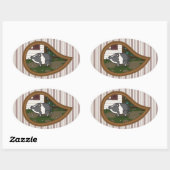 Basil the Pig Sticker (Blatt)