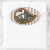 Basil the Pig Sticker (Tasche)