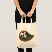 Basil the Pig Tote Bag Tragetasche (Vorderseite (Produkt))