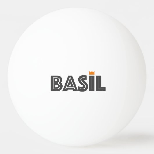 Basil Tischtennisball (Vorderseite)