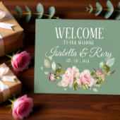 Basil und Roses Wedding Tabletop Plaque Fotoplatte