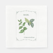 Basilic - serviette (Vorderseite)