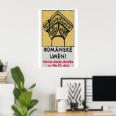 Basilica Column - Matchbox Print - Czech Wall Art Poster (Heimbüro)