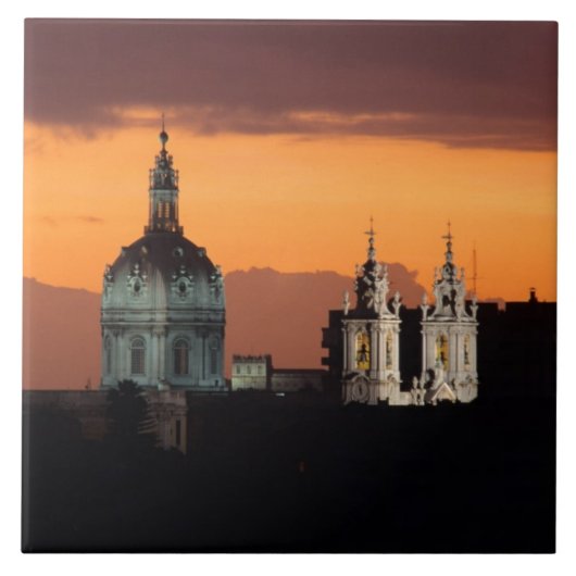 Basilica da Estrela, Bairro Alto, Lissabon Fliese (Vorderseite)