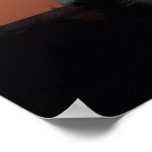 Basilica da Estrela, Bairro Alto, Lissabon, Poster (Ecke)