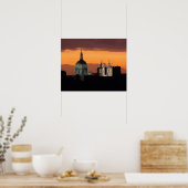 Basilica da Estrela, Bairro Alto, Lissabon, Poster (Küche)