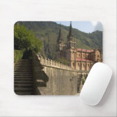 Basilica de Covadonga, Nordwestspanien. Mousepad (Mit Mouse)