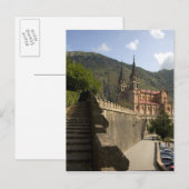 Basilica de Covadonga, Nordwestspanien. Postkarte (Vorne/Hinten)