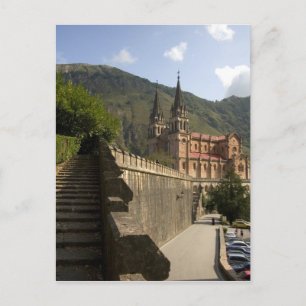 Basilica de Covadonga, Nordwestspanien. Postkarte