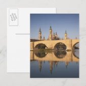 Basilica de Nuestra Senora de Pilar Postkarte (Vorne/Hinten)