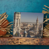 Basilica de Nuestra Senora del Pilar Fotoplatte (Seite)