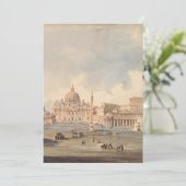 Basilica di San Pietro Einladung (Stehend Vorderseite)
