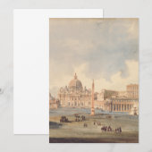 Basilica di San Pietro Einladung (Vorne/Hinten)