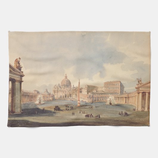 Basilica di San Pietro Geschirrtuch (Horizontal)