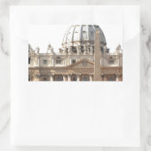 Basilica di San Pietro Rechteckiger Aufkleber (Tasche)