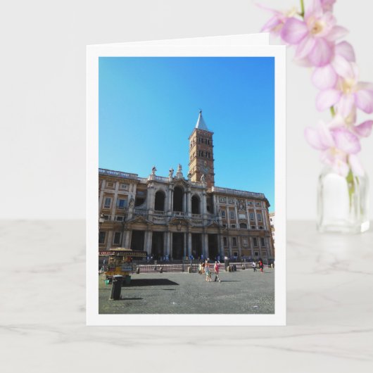 Basilica di Santa Maria Maggiore, Rom, Italien Karte (Orchidee)