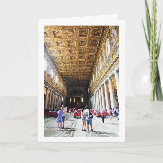 Basilica di Santa Maria Maggiore, Rom Karte (Vorderseite)