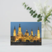 Basilica di Zaragoza Postkarte (Stehend Vorderseite)