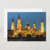 Basilica di Zaragoza Postkarte (Vorne/Hinten)
