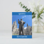 basílica ecuador postkarte (Stehend Vorderseite)