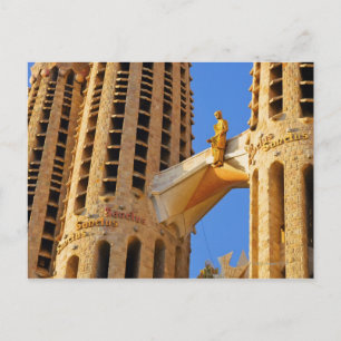 Basilica La Sagrada Familia Postkarte