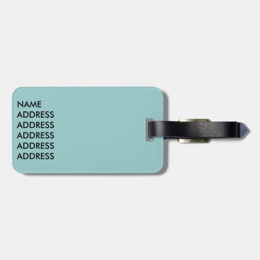 Basilica Mariazell Gepäckanhänger (Rückseite horizontal)