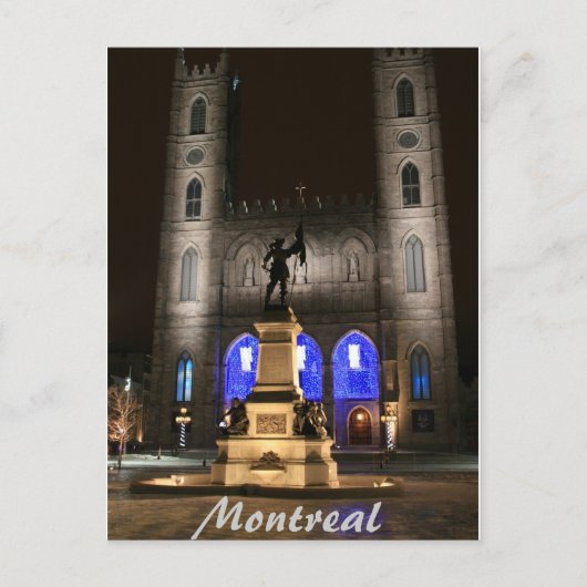 Basilica Montreal Postkarte (Vorderseite)