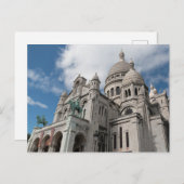 Basilica Sacré-Coeur, Paris, Frankreich Postkarte (Vorne/Hinten)