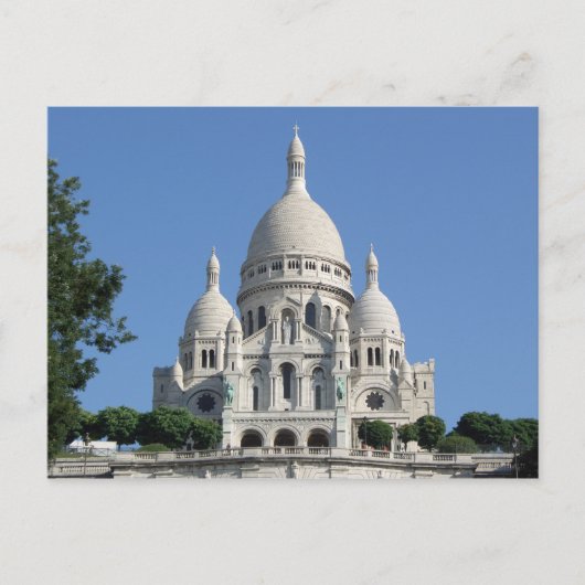 Basilica Sacré-Coeur Postkarte (Vorderseite)
