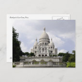 Basilica Sacré-Coeur Postkarte (Vorne/Hinten)
