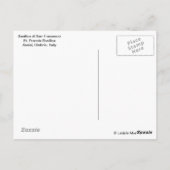 Basilica San Francisco, San Francesco Assisi Itali Postkarte (Rückseite)