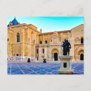 Basilica San Isidoro, León Feiertagspostkarte