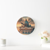 Basilica San Pietro - Italien - Reisen Runde Wanduhr (Zuhause)