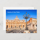Basilica San Pietro Postkarte (Vorne/Hinten)