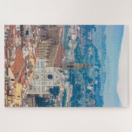 Basilica Santa Croce, Florenz, Italien Puzzle (Horizontal)