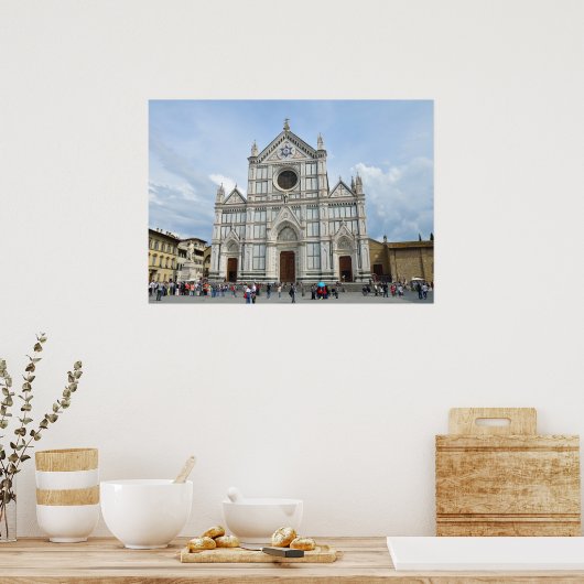 Basilica Santa Croce Poster (Küche)
