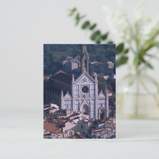 Basilica Santa Croce Postkarte (Stehend Vorderseite)