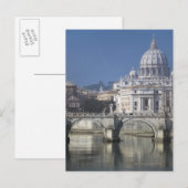 Basilica St Peters Postkarte (Vorne/Hinten)